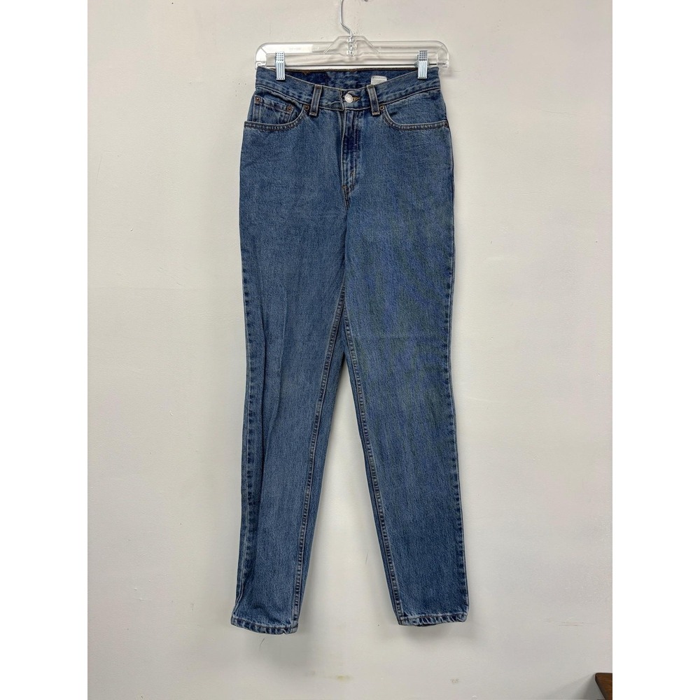 Vintage Levis 512 Jeans 26" Blue Slim Fit Tapered Leg Denim High Rise Classic 90